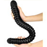 DoublePlayz Gode Big Tortos 55 x 5.5cm Noir
